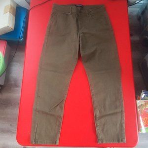 Calvin Klein Jeans olive green pants women's size 8